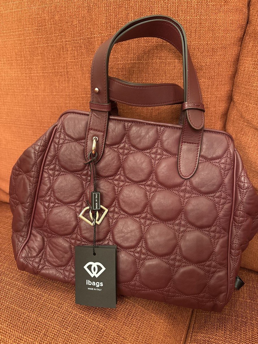 Сумка DD в благородном бордо